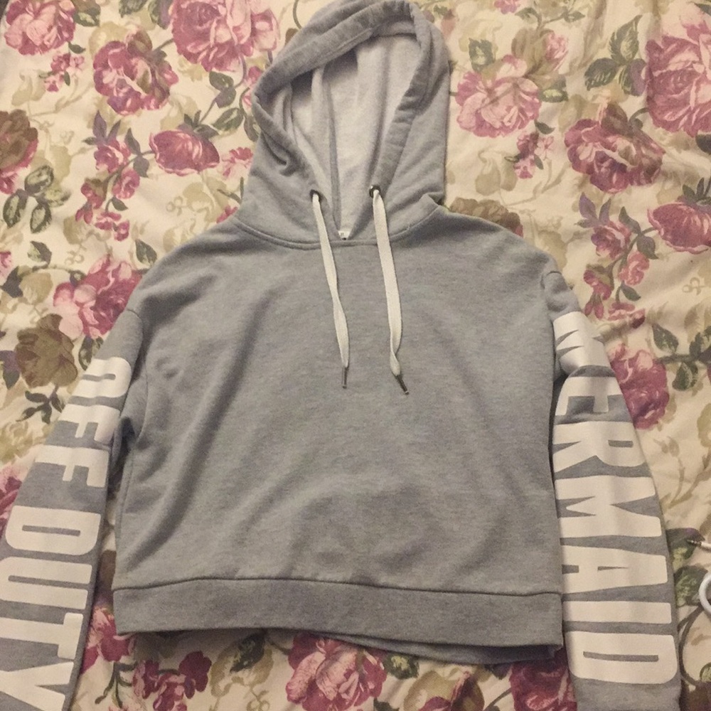 Forever 21 cropped hoodie